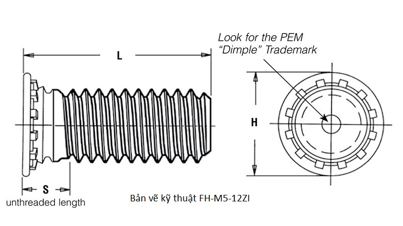 Bản vẽ kỹ thuật FH-M5-12ZI